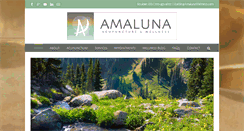 Desktop Screenshot of amalunawellness.com
